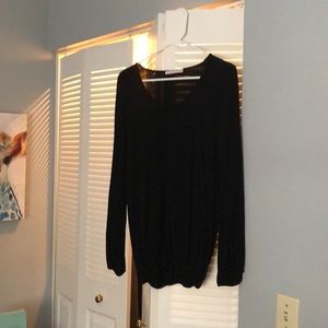 Black dressy shirt
